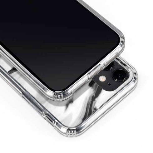 Black and White Marble Ink iPhone 11 Clear Case