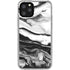 Black and White Marble Ink iPhone 11 Pro Clear Case