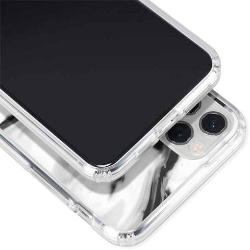 Black and White Marble Ink iPhone 11 Pro Clear Case