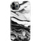 Black and White Marble Ink iPhone 11 Pro Max Lite Case