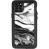 Black and White Marble Ink iPhone 11 Pro Max Waterproof Case