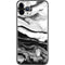 Black and White Marble Ink iPhone 11 Pro Skin