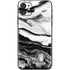 Black and White Marble Ink iPhone 11 Skin