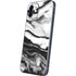 Black and White Marble Ink iPhone 12 Mini Skin