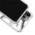 Black and White Marble Ink iPhone 12 Pro Clear Case