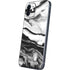 Black and White Marble Ink iPhone 12 Skin
