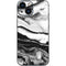 Black and White Marble Ink iPhone 13 Mini Skin