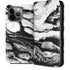 Black and White Marble Ink iPhone 13 Pro Max Folio Case