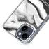 Black and White Marble Ink iPhone 15 Plus MagSafe Case