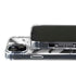 Black and White Marble Ink iPhone 15 Plus MagSafe Case