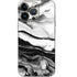 Black and White Marble Ink iPhone 14 Pro Skin