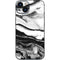 Black and White Marble Ink iPhone 14 Skin