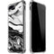 Black and White Marble Ink iPhone 7/8 Plus Clear Case