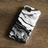 Black and White Marble Ink iPhone 8 Pro Case