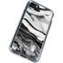 Black and White Marble Ink iPhone SE (2nd & 3rd Gen) Clear Case