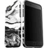Black and White Marble Ink iPhone SE (2nd & 3rd Gen) Pro Case