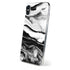 Black and White Marble Ink iPhone X Skin
