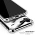 Black and White Marble Ink iPhone XR Clear Case