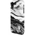 Black and White Marble Ink iPhone XR Pro Case