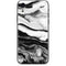 Black and White Marble Ink iPhone XR Skin