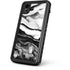 Black and White Marble Ink iPhone XR Waterproof Case