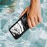 Black and White Marble Ink iPhone XR Waterproof Case