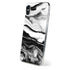 Black and White Marble Ink iPhone XS Max Skin