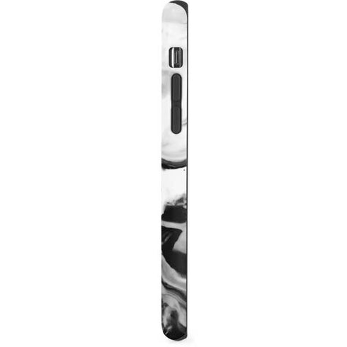 Black and White Marble Ink iPhone XS Pro Case