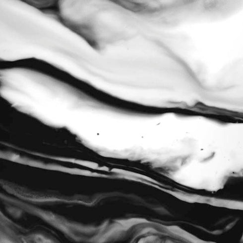 Black and White Marble Ink iPhone XS Pro Case