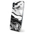 Black and White Marble Ink iPhone XS Skin