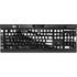 Black and White Marble Ink K95 RGB PLATINUM Mechanical Gaming Keyboard Skin