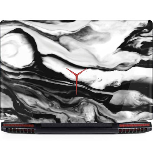 Black and White Marble Ink Legion Y720 Skin