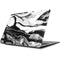 Black and White Marble Ink Apple MacBook Skin
