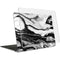 Black and White Marble Ink MacBook Air 13in (2020) Case plus Skin