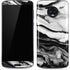 Black and White Marble Ink Moto G6 Skin