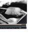 Black and White Marble Ink MSI GS65 Stealth Laptop Skin