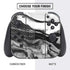 Black and White Marble Ink Nintendo Switch Bundle Skin