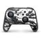 Black and White Marble Ink Nintendo Switch Pro Controller Skin