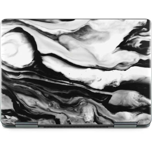 Black and White Marble Ink Notebook 9 Pro 13in (2017) Skin