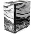 Black and White Marble Ink NZXT H510 Compact ATX Mid-Tower Case Skin