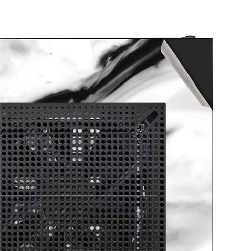 Black and White Marble Ink NZXT H510 Compact ATX Mid-Tower Case Skin