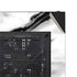 Black and White Marble Ink NZXT H510 Compact ATX Mid-Tower Case Skin