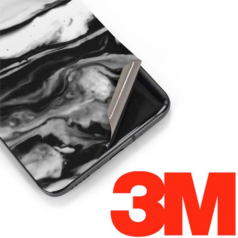 Black and White Marble Ink OnePlus 7 Pro Skin