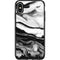 Black and White Marble Ink Otterbox Symmetry iPhone Skin
