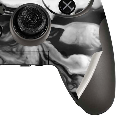 Black and White Marble Ink PlayStation Scuf Vantage 2 Controller Skin