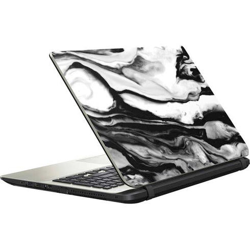 Black and White Marble Ink Satellite L50-B / S50-B Skin