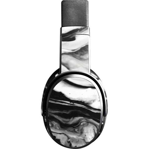 Black and White Marble Ink Skullcandy Crusher Wireless Skin