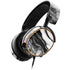 Black and White Marble Ink SteelSeries Arctis 5 Skin