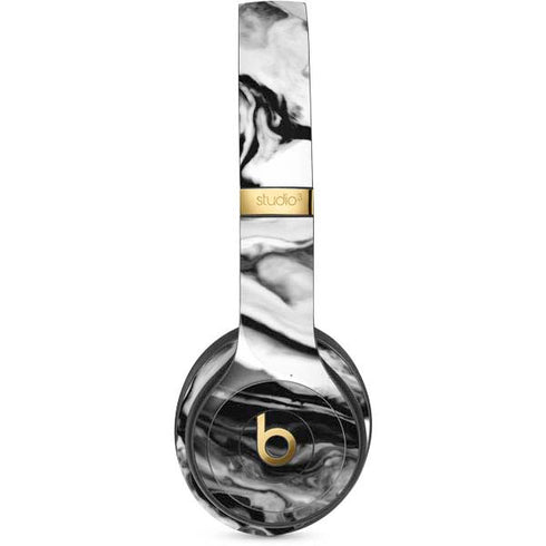 Black and White Marble Ink Studio Wireless 3 Skin