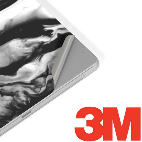 Black and White Marble Ink Surface Go Skin